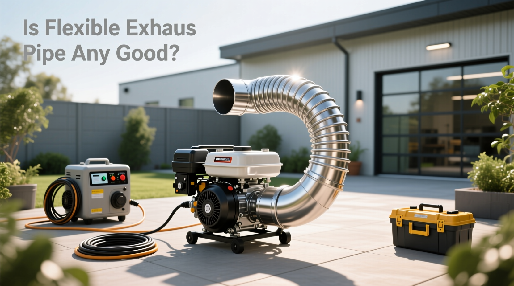 How to Choose Flexible Exhaust Pipe for Generator, Is It Any Good? Buying Guide