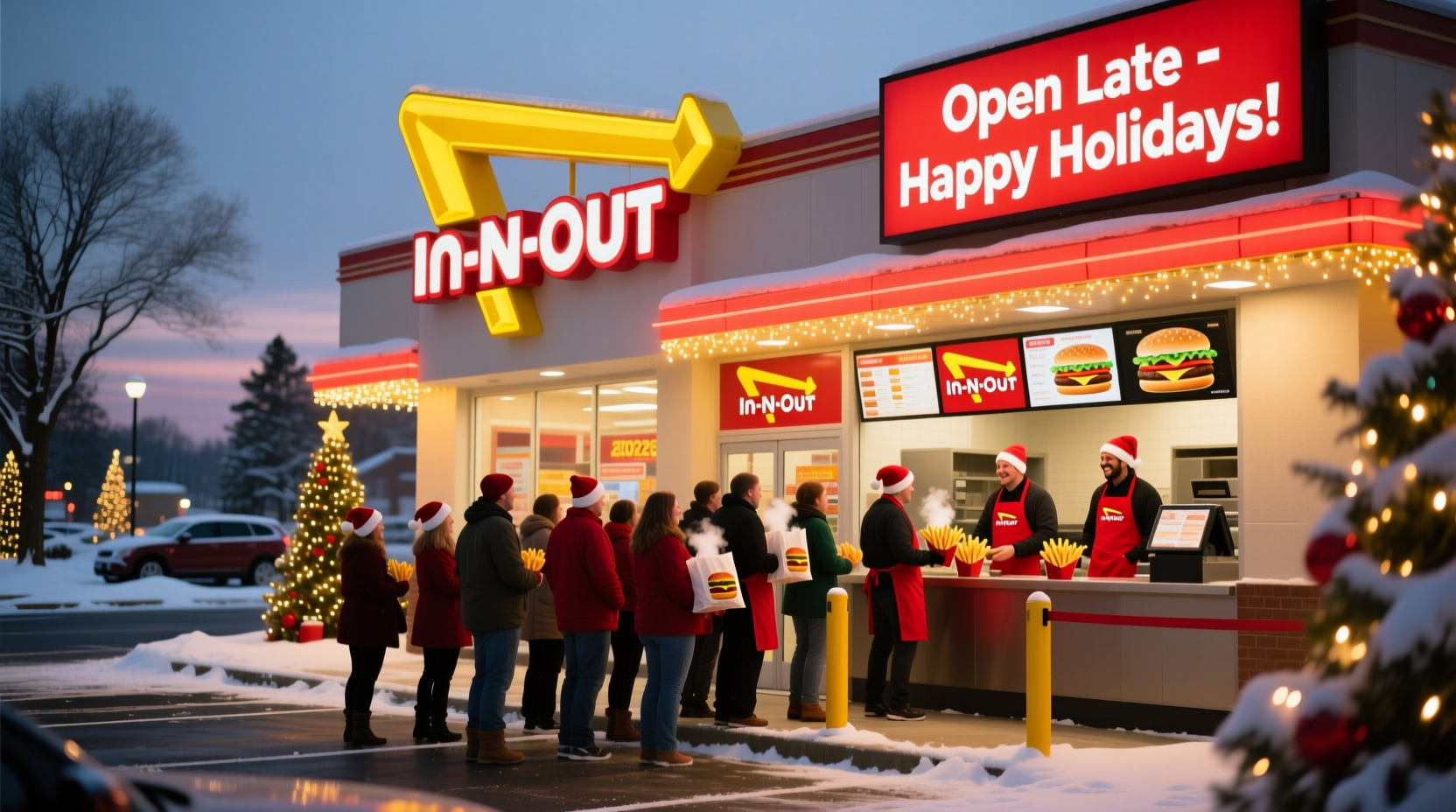 is in n out open on christmas eve