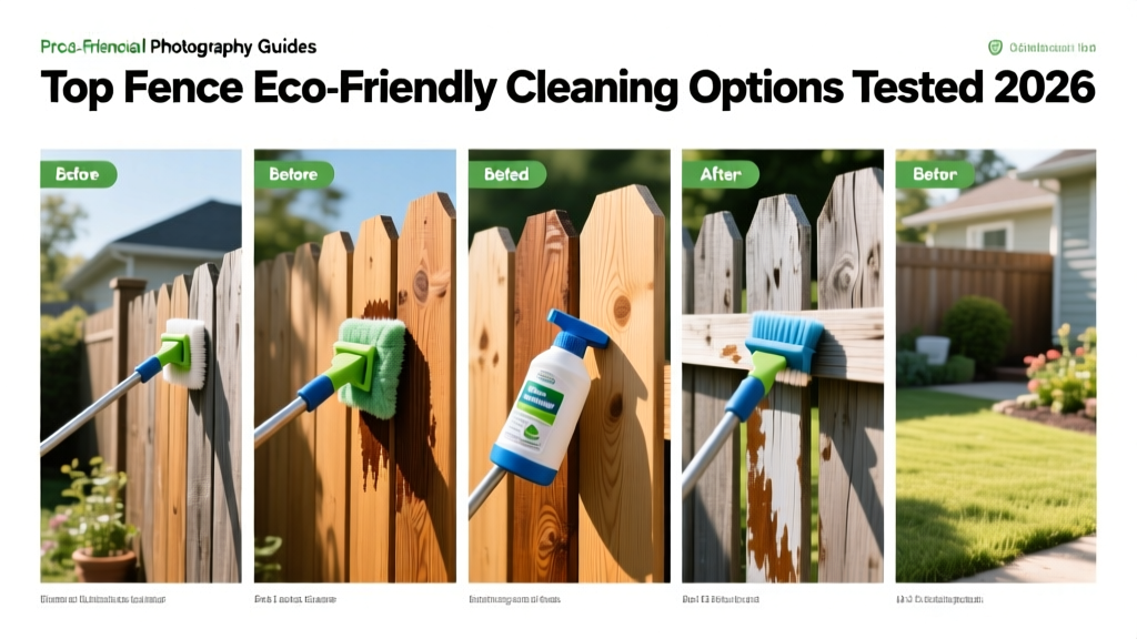 Top Fence Eco Friendly Cleaning Options Tested 2026