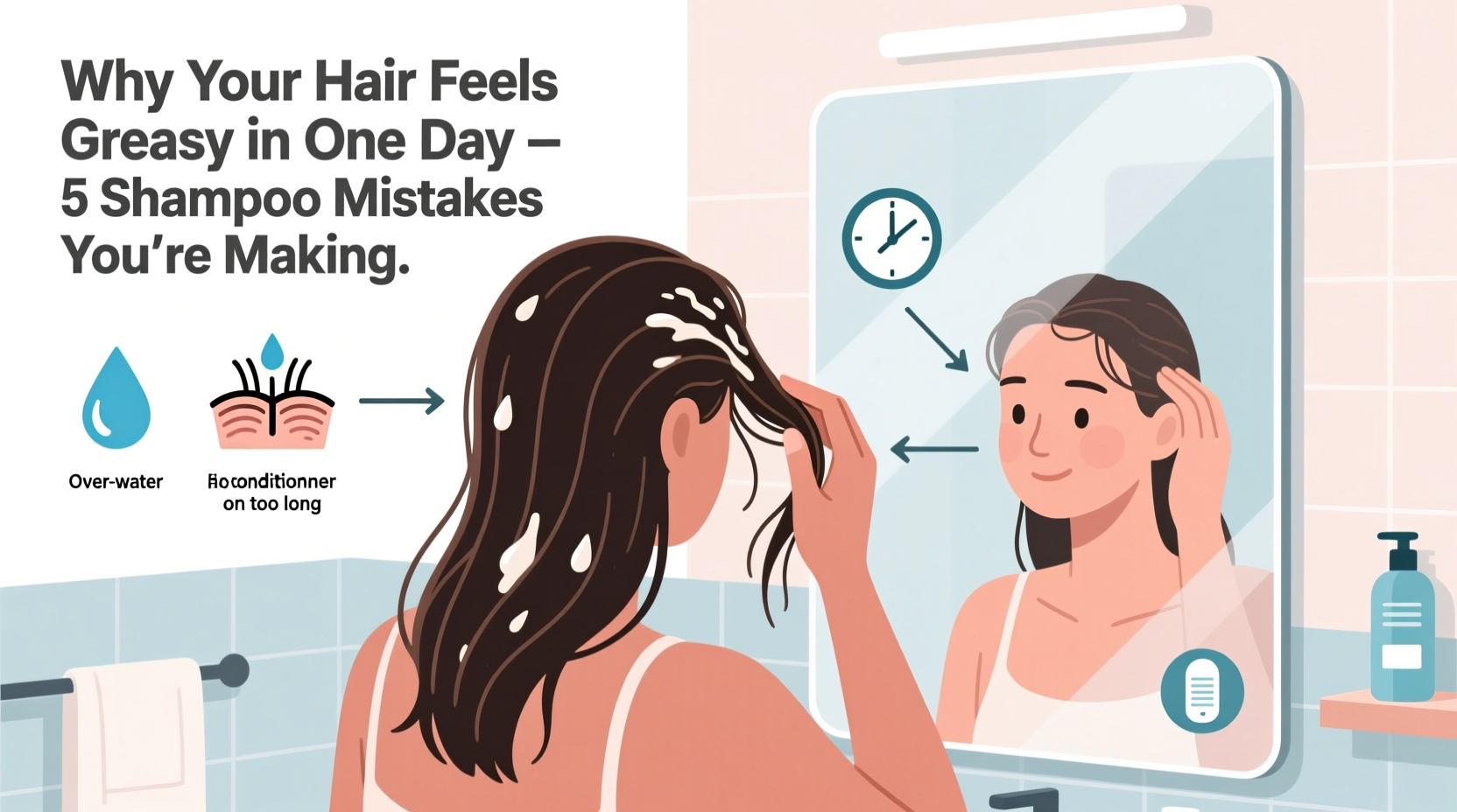 Why Does My Hair Feel Greasy After One Day Possible Shampoo Mistakes