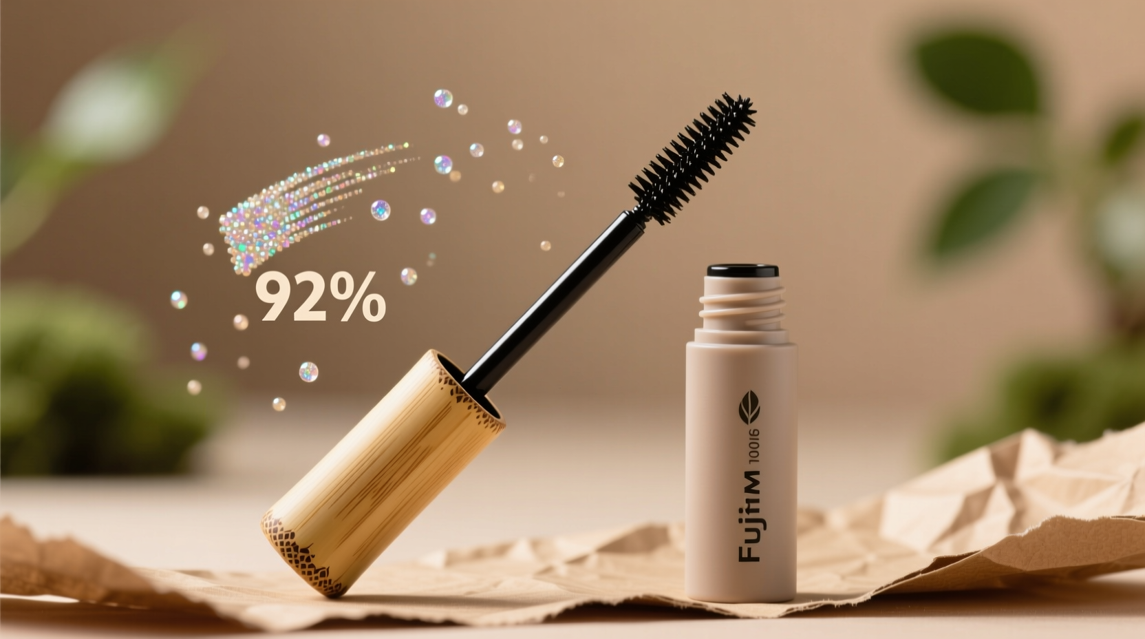 compostable mascara wand vs bamboo spoolie