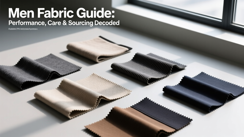 Men Fabric Guide: Performance, Care & Sourcing Decoded