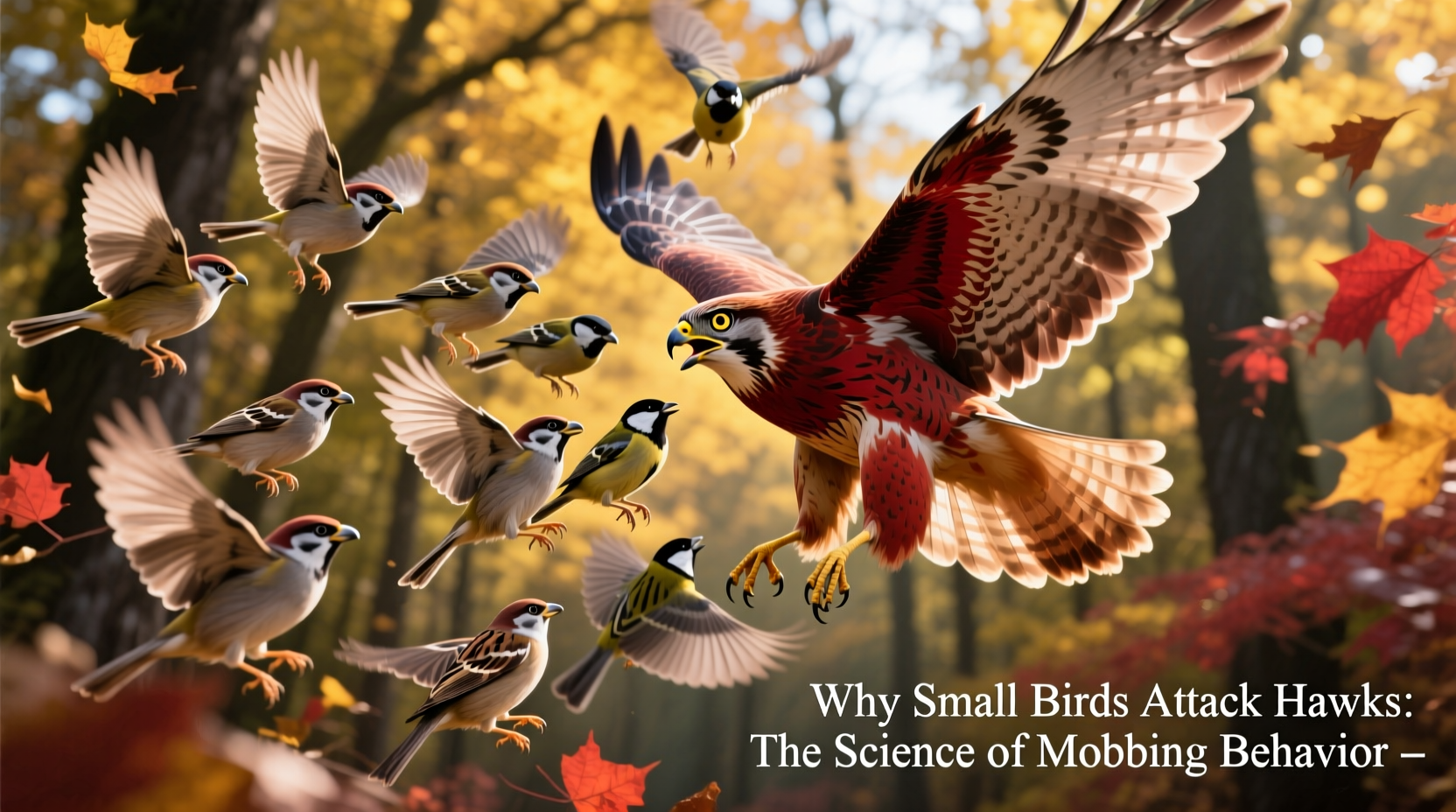 Why Small Birds Attack Hawks: The Science of Mobbing Behavior