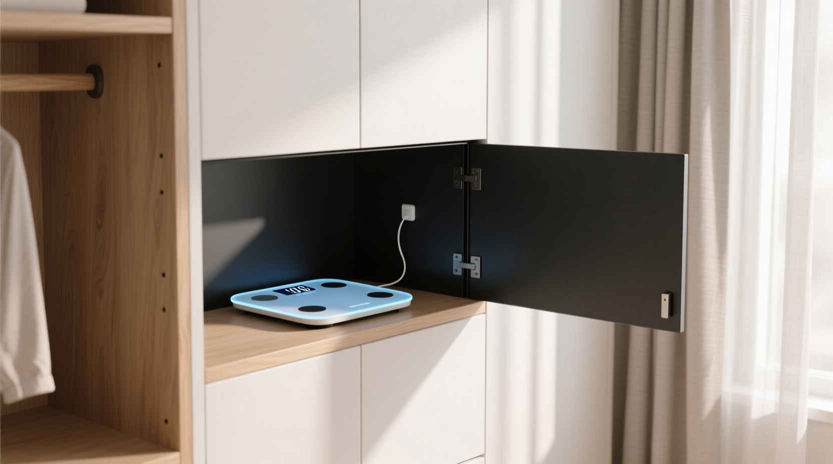 closet organization tips weight scale integration worth it