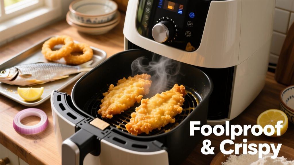 Beer Battered Fish in Air Fryer: Crispy, Light & Foolproof