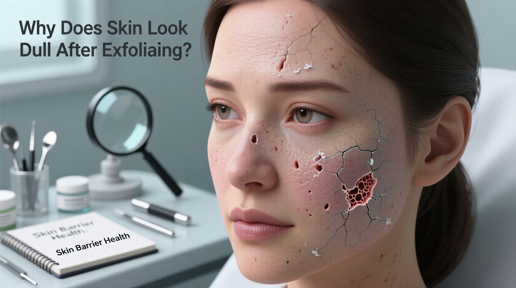 why does my skin look dull even after exfoliating causes solutions