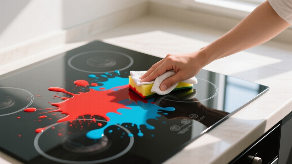 Tested: How to Get Food Coloring Out of Stovetop Easily