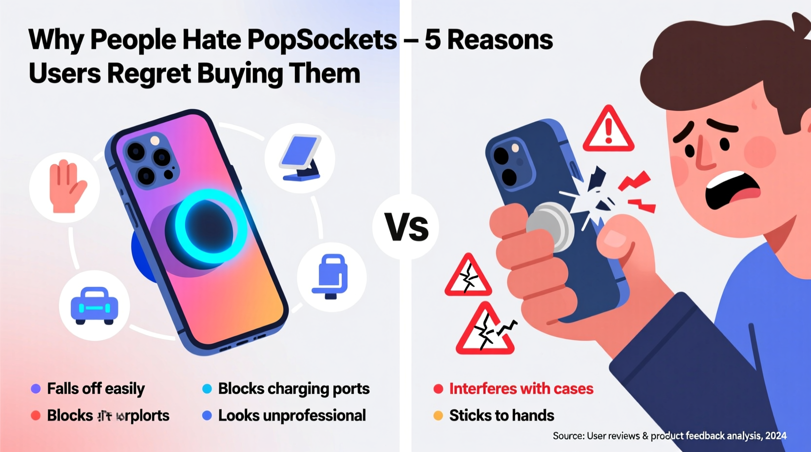 why do people hate pop sockets reasons users regret buying them