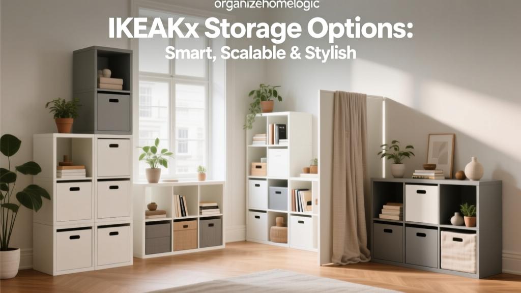 IKEA Kallax Storage Options: Smart, Scalable & Stylish