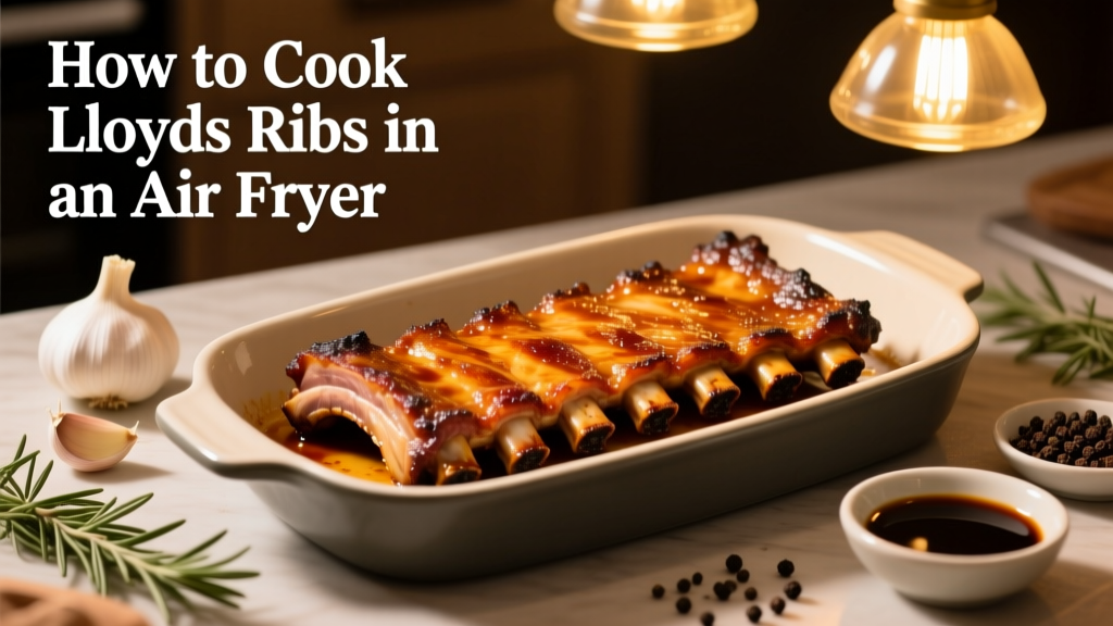 How to Cook Lloyd's Ribs in an Air Fryer (Crispy & Juicy!)
