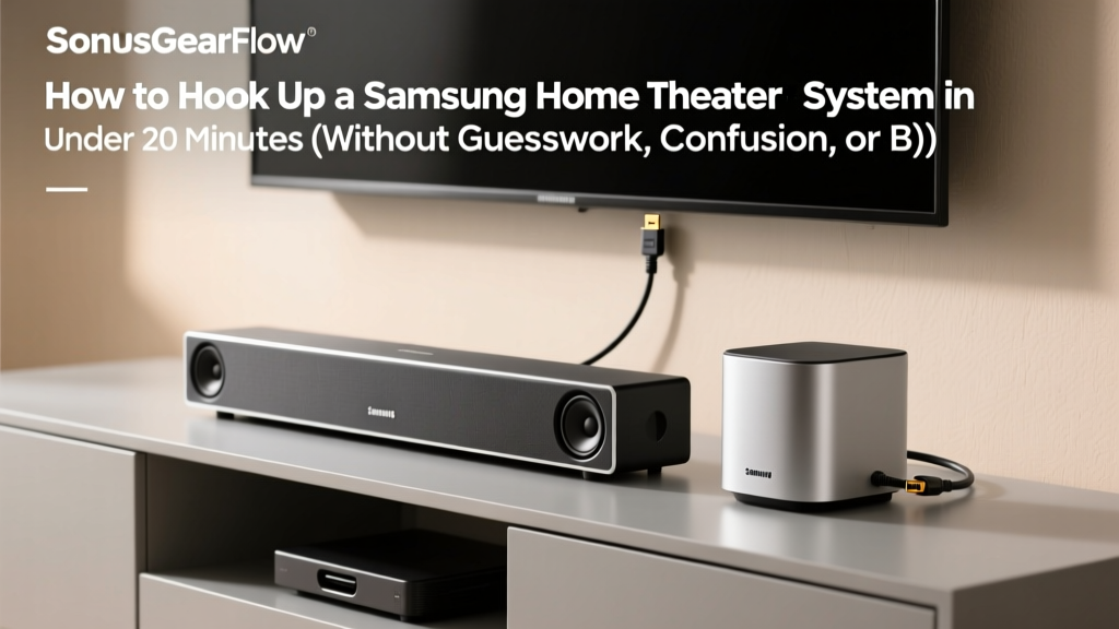 How To Hook Up A Samsung Home Theater System (2026)