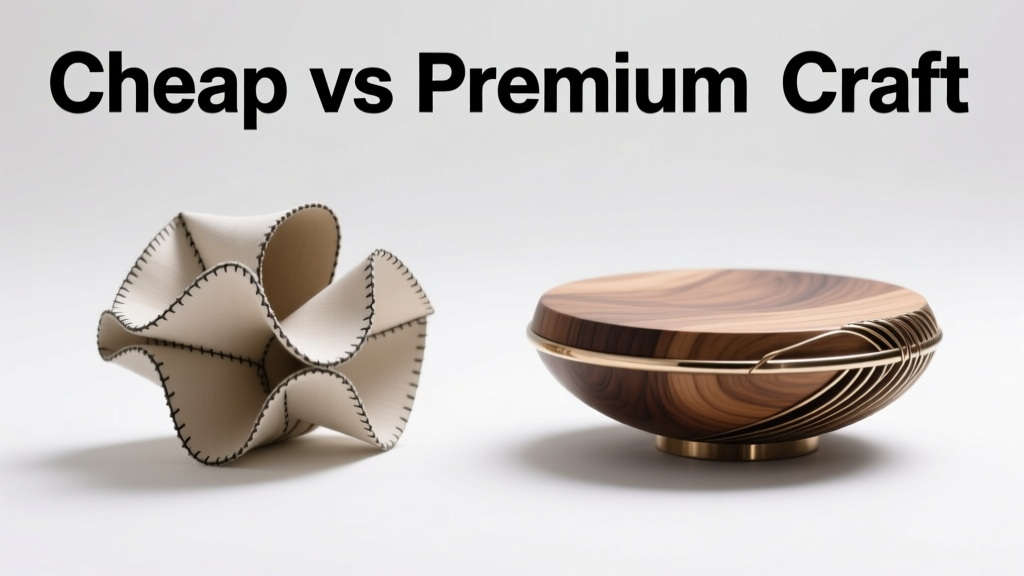 Craft Supplies: Cheap vs Premium — What Matters