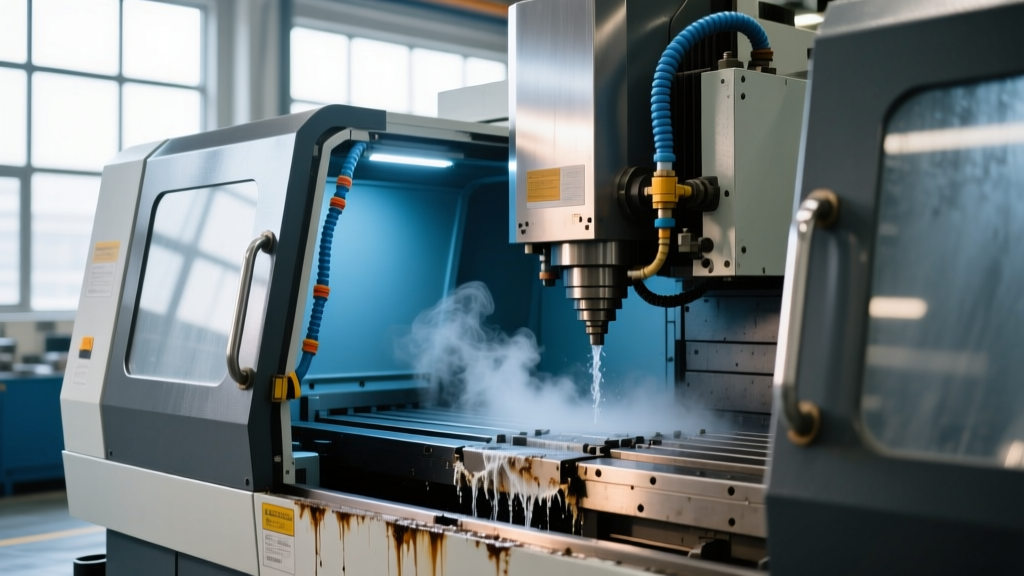 Troubleshooting CNC Machine Tools: Coolant & Enclosure Fixes
