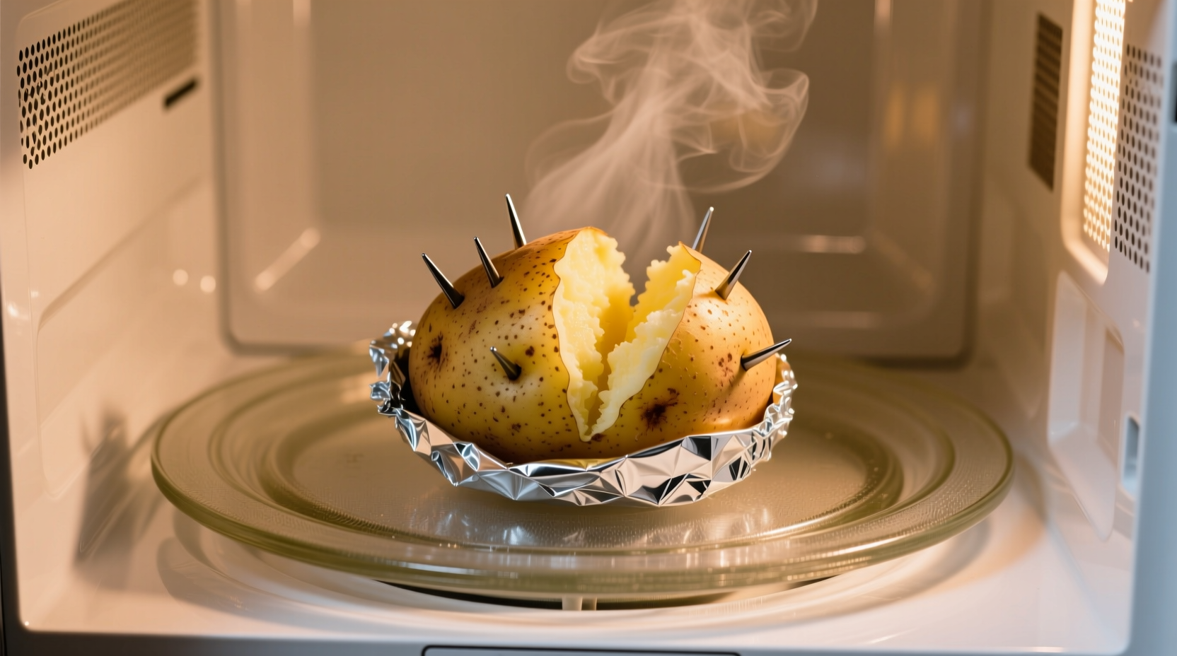 Frequently Asked Questions of can a potato explode in the microwave