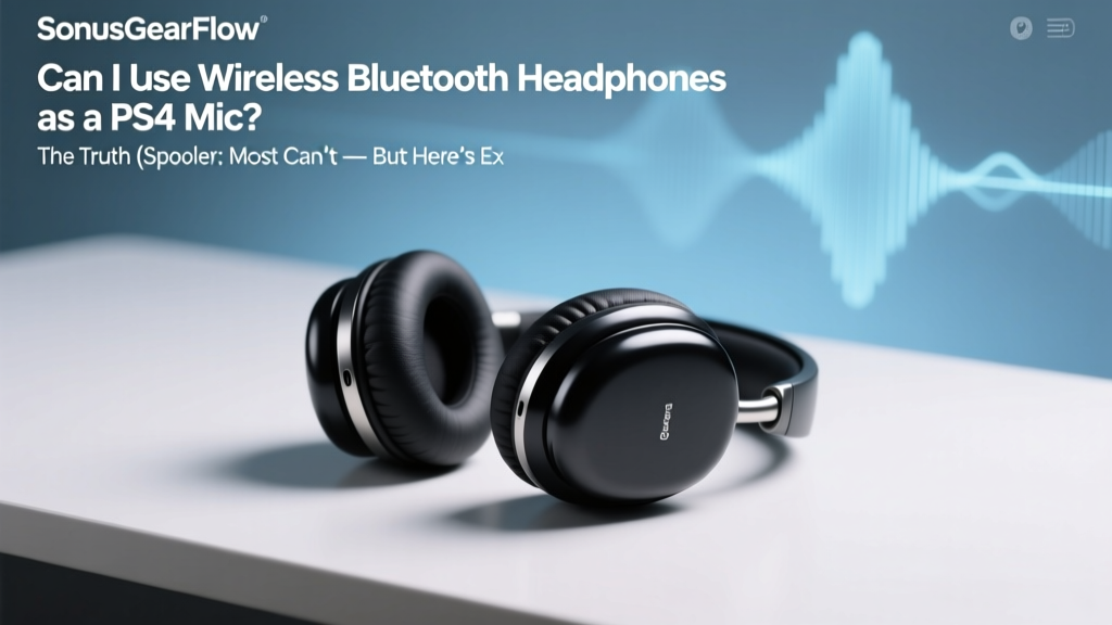 PS4 Bluetooth Headphones Mic: How to Make It Work