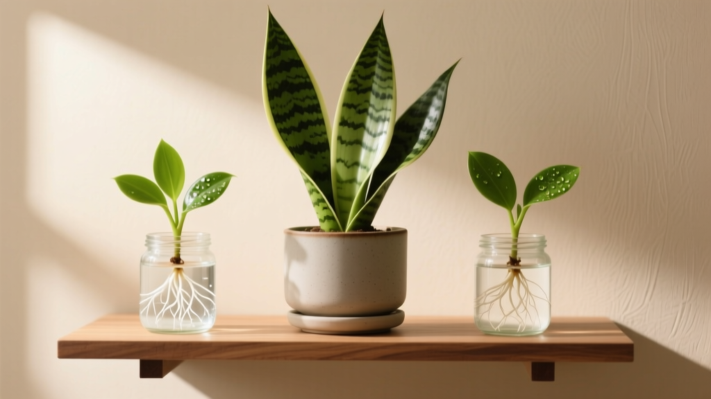 Snake Plant Water Propagation Method (2026)