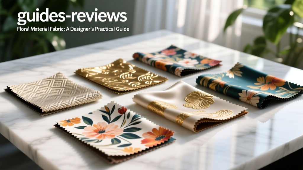 Floral Material Fabric: A Designer’s Practical Guide