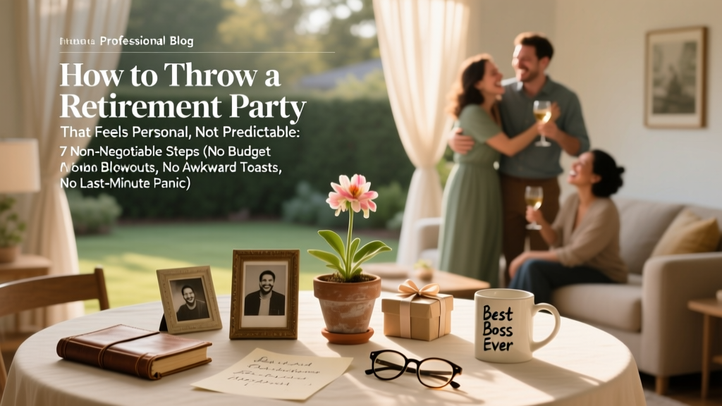 How to Throw a Retirement Party: 7 Pro Steps