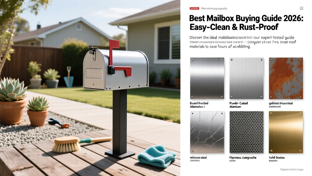 Best Mailbox Buying Guide 2026: Easy-Clean & Rust-Proof