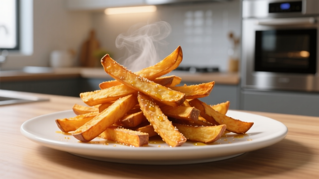 Perfect Frozen Sweet Potato Fries in Air Fryer