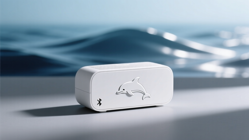What Mini Bluetooth Speakers Have a Dolphin Emblem?