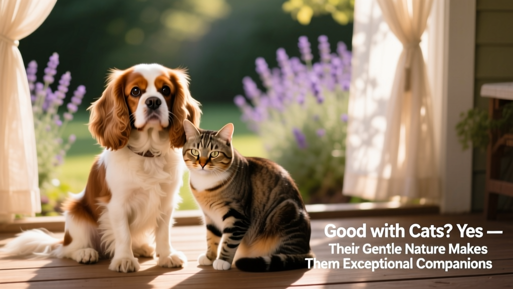 Are Cavalier King Charles Spaniels Good With Cats? Breed Temperament Facts