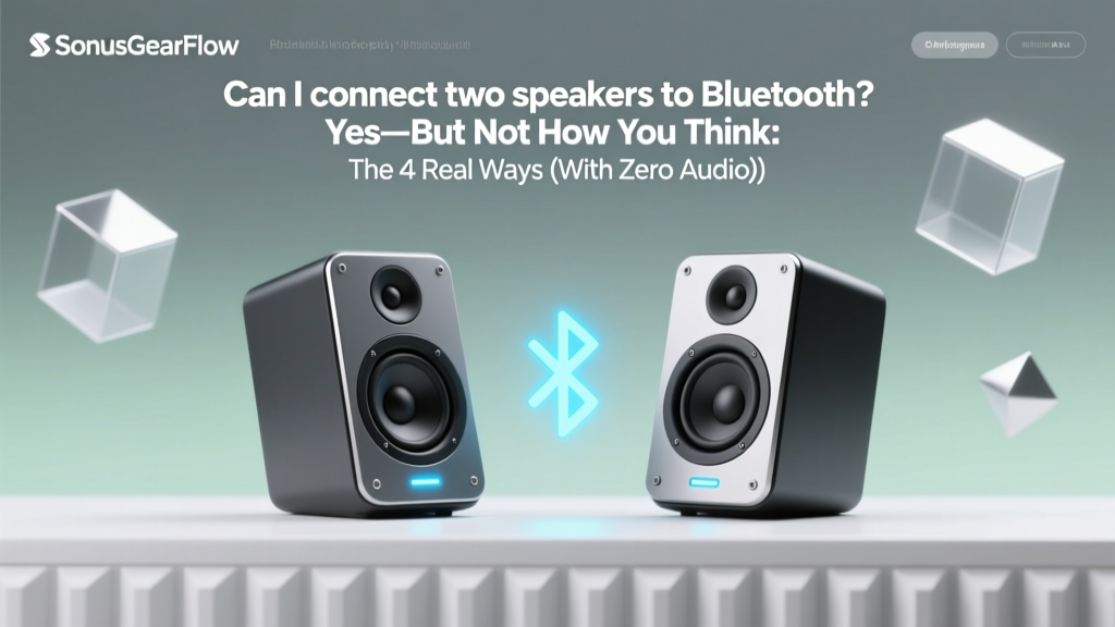 Bluetooth Speaker Stereo Pairing: Real 2026 Guide