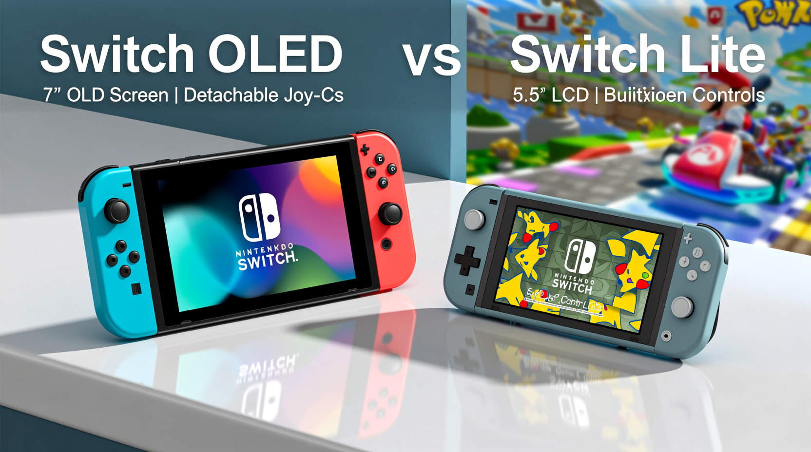nintendo switch oled vs switch lite is the handheld experience really that different