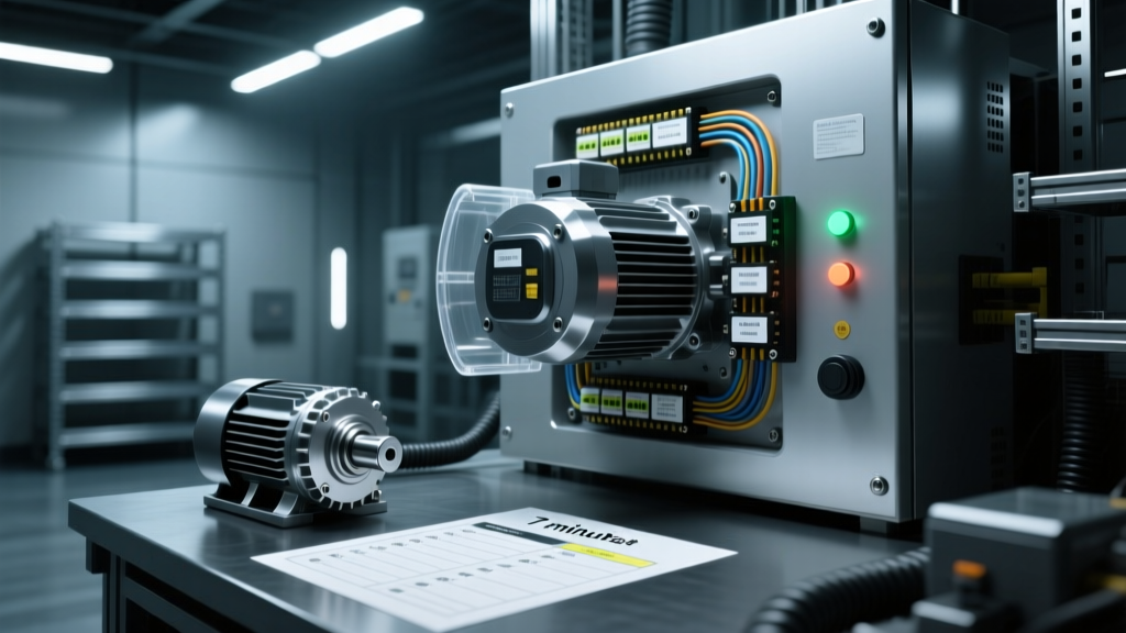 7-Minute Gear Motor Inspection Checklist