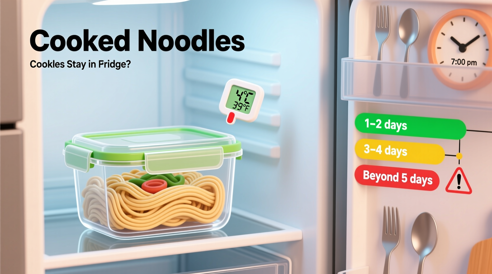 How Long Can Cooked Noodles Stay in the Fridge Safely