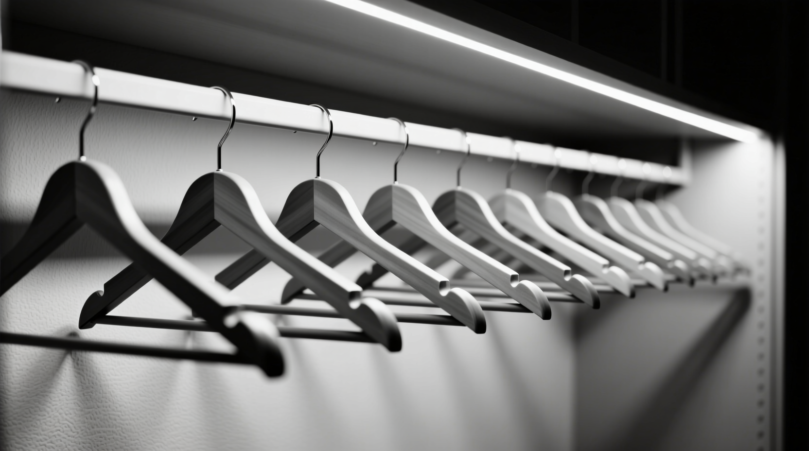 closet organization tips acrylic vs matte black hangers