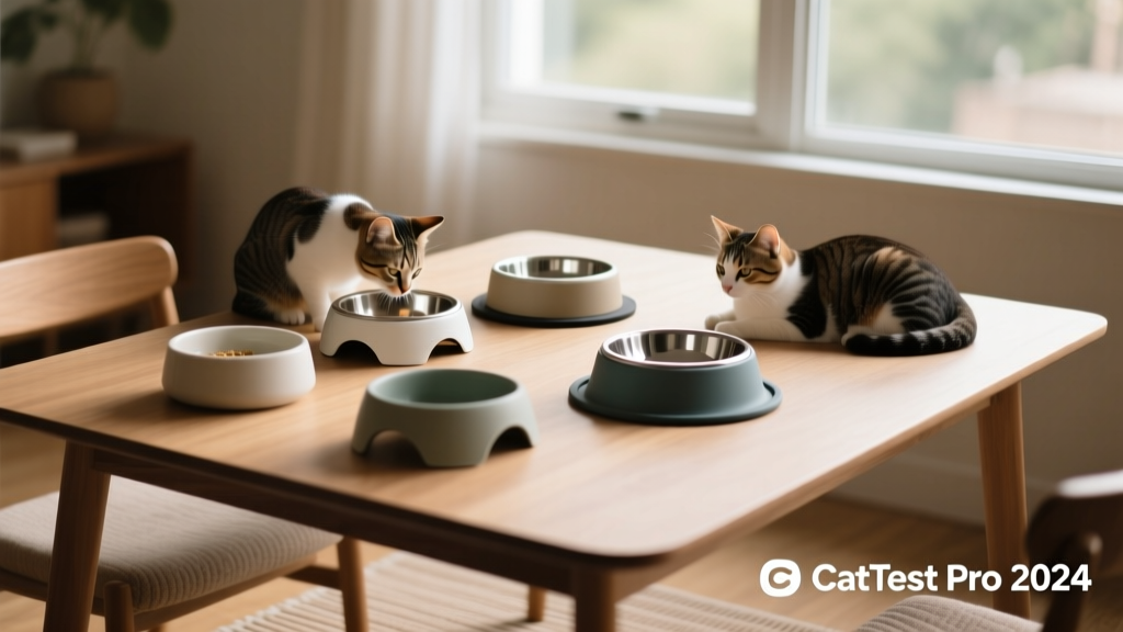 The 8 Best Cat Bowls, Tested With Real Cats In Their Own Homes
