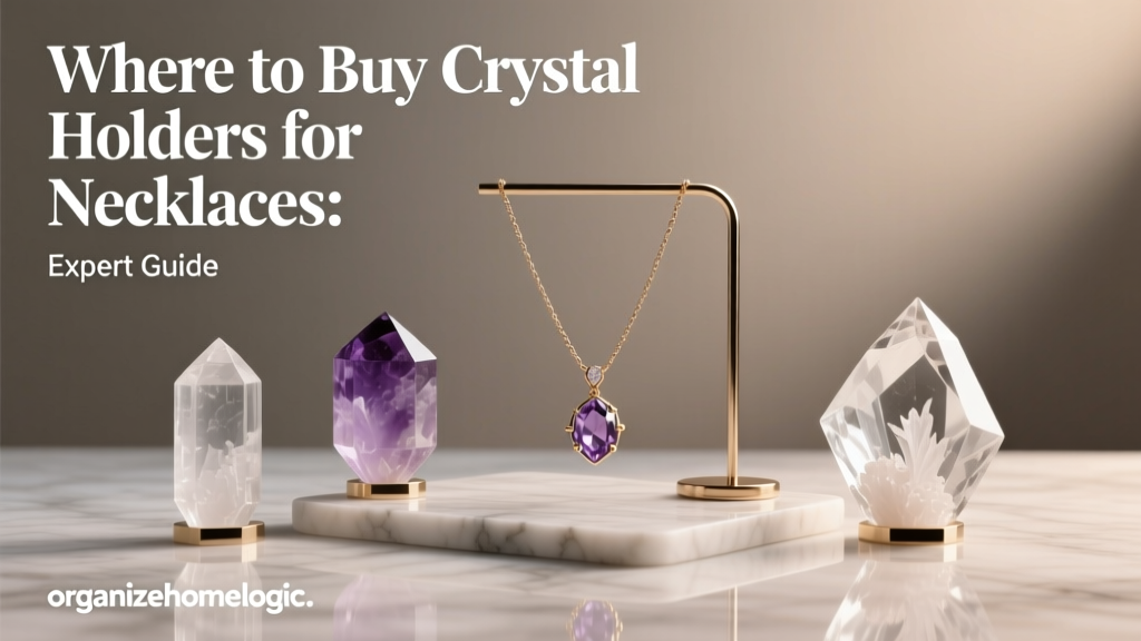 Where to Buy Crystal Holders for Necklaces: Expert Guide