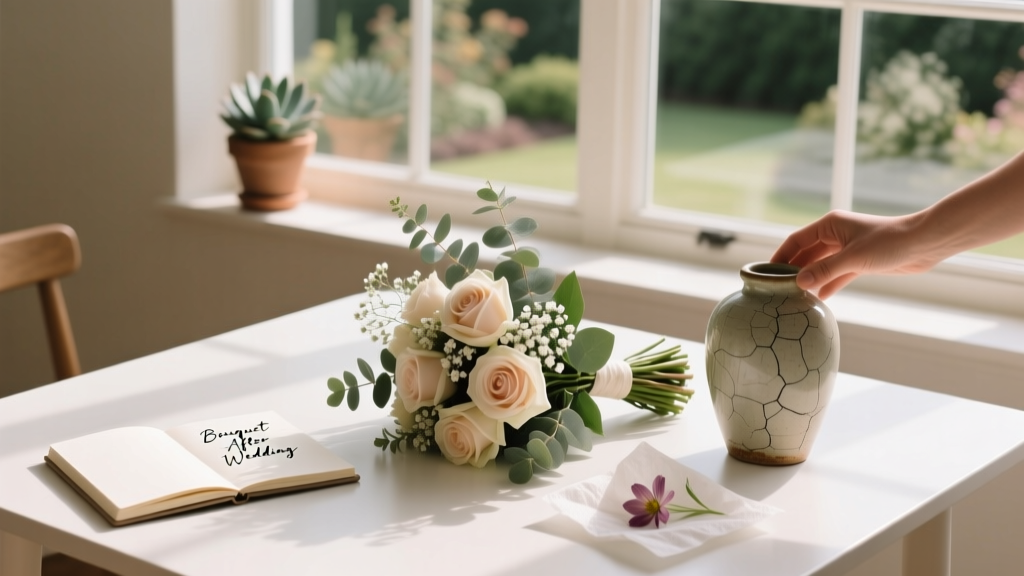 Wedding Bouquet After: 7 Meaningful, Budget-Smart Ideas