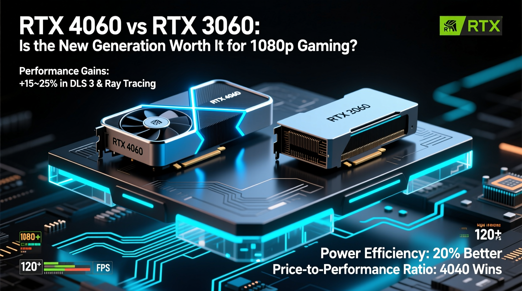 rtx 4060 vs 3060 is the new generation worth the upgrade for 1080p gaming