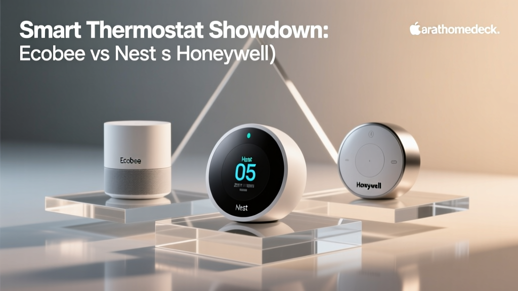Smart Thermostat Showdown: Ecobee vs Nest vs Honeywell
