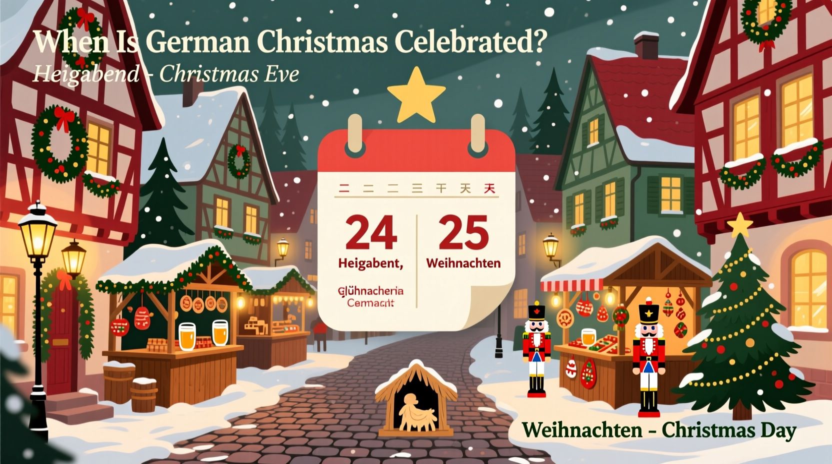 when is german christmas