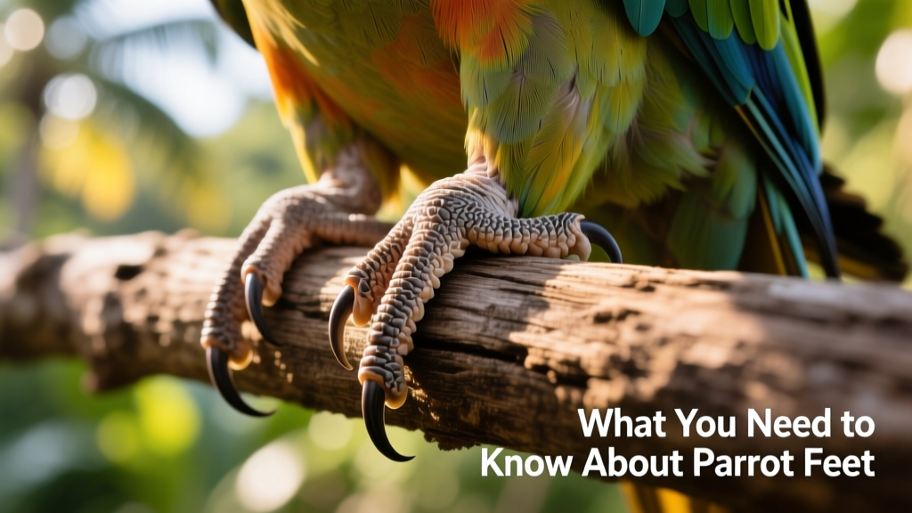 What You Need To Know About Parrot Feet