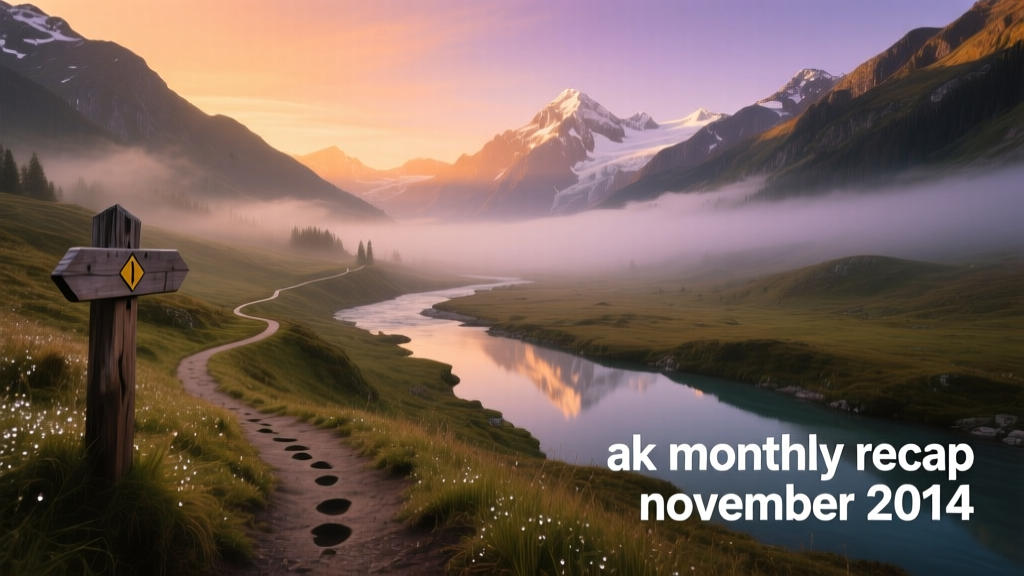 Alaska Monthly Recap: November 2014 — Cold, Clear, and Quietly Transformative