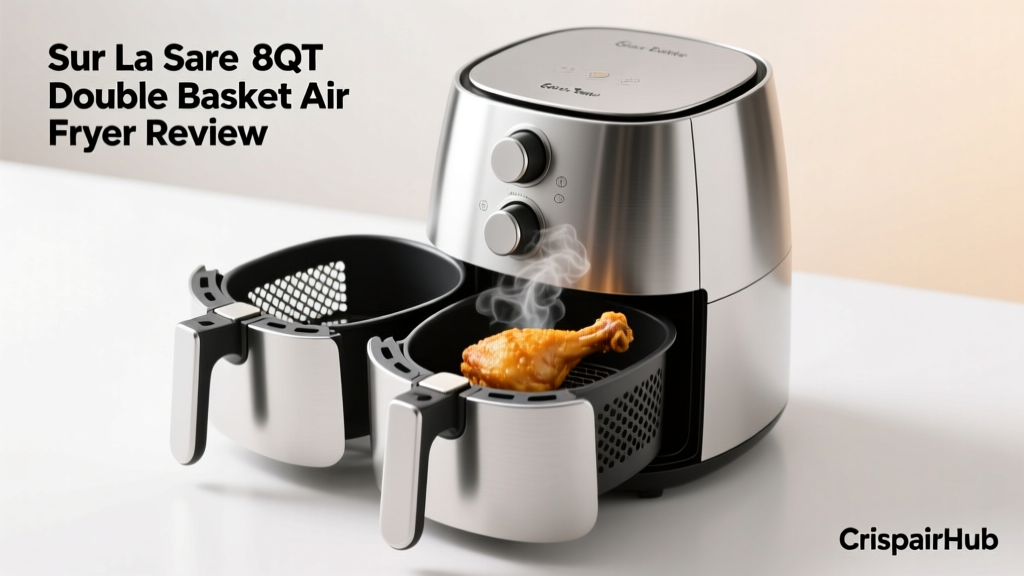 Sur La Table 8QT Double Basket Air Fryer Review