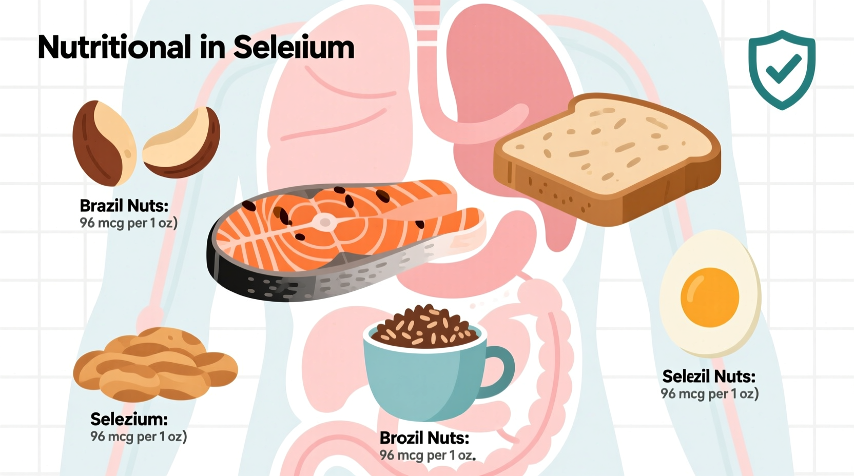 what foods contain selenium