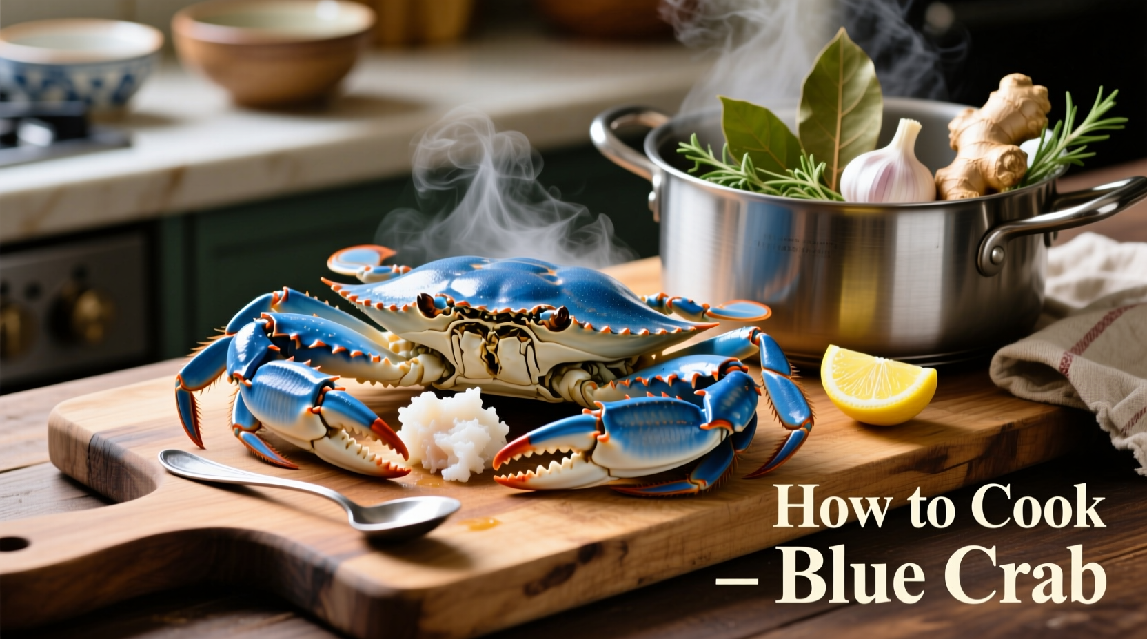 how do you cook blue crab