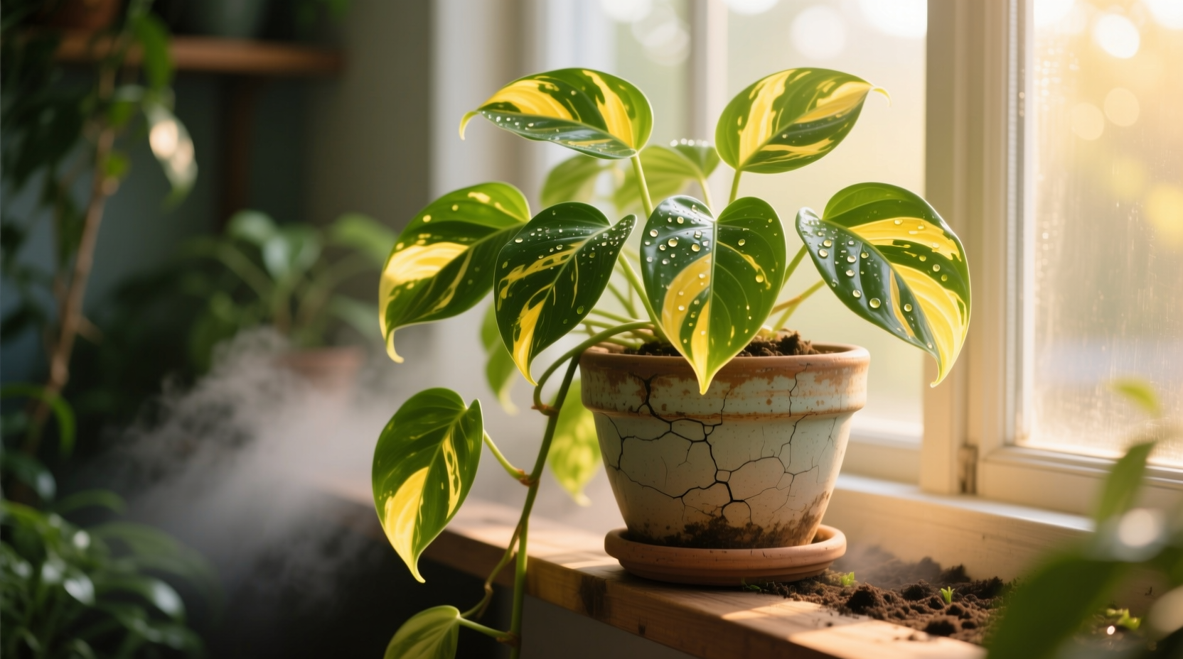 lemon meringue pothos