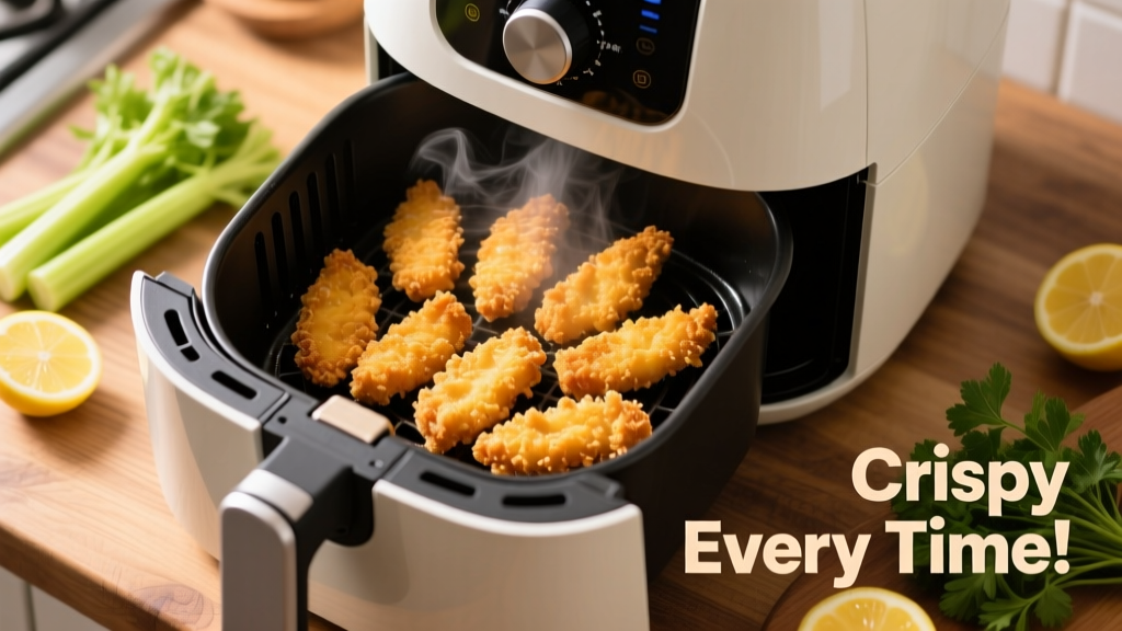 How to Air Fry Frozen Breaded Chicken Strips Perfectly