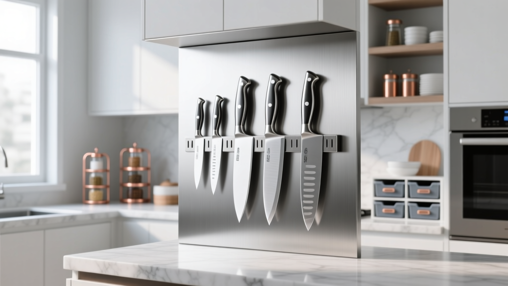 Magnetic Knife Strips for Stainless Steel Knives: Gauss R...