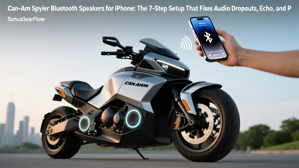 Can-Am Spyder Bluetooth Speakers for iPhone (2026)