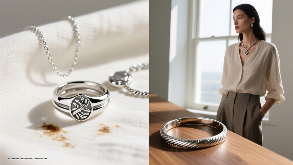 Why Does Silver Jewelry Turn Black? Care Guide & Fixes
