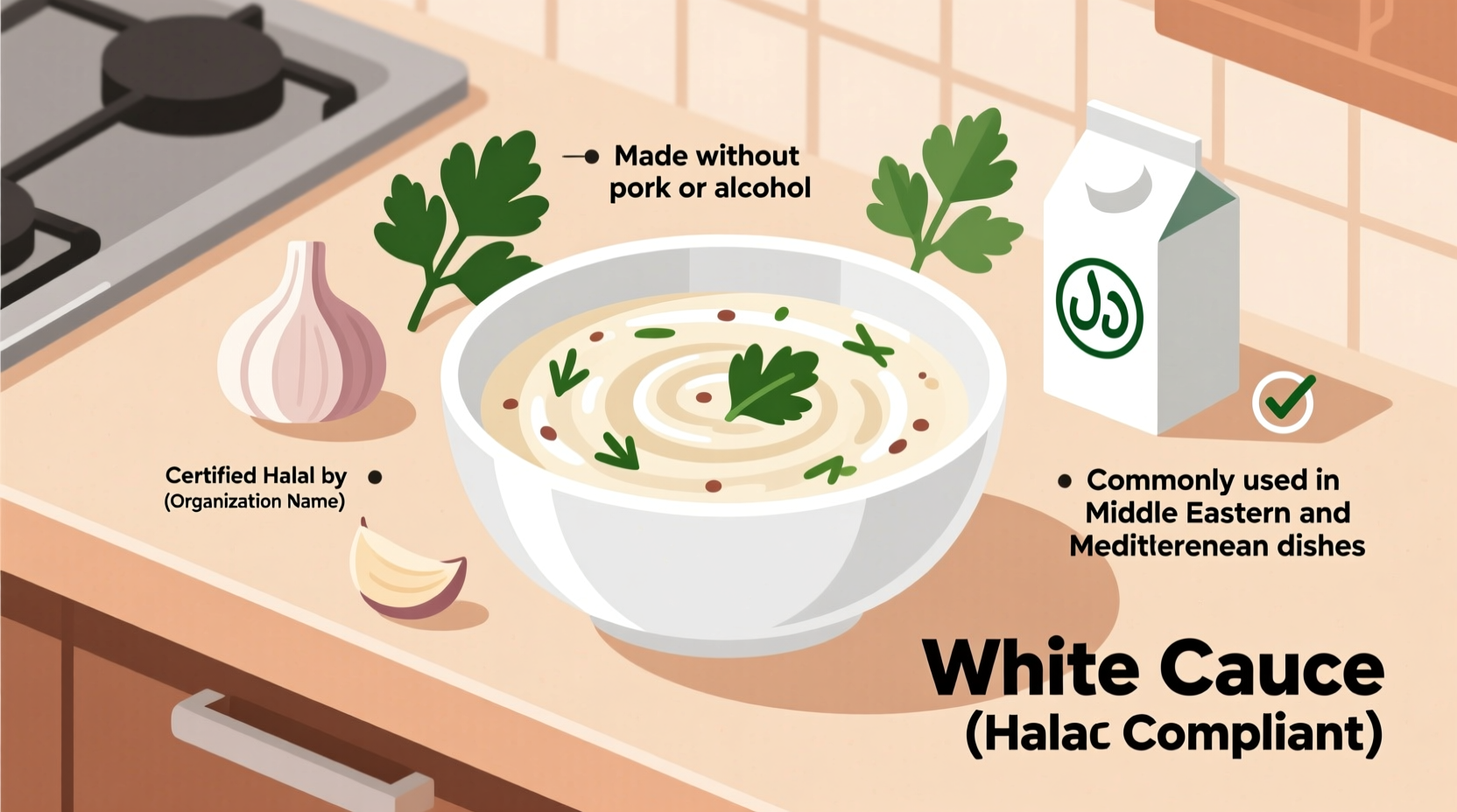 What Is the White Sauce in Halal Food? Garlic Sauce Explained
