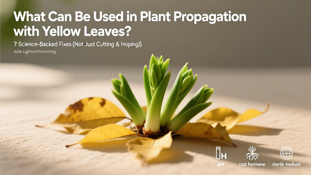 Plant Propagation with Yellow Leaves: 7 Fixes (2026)