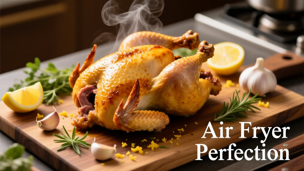 How to Air Fry a Roast Chicken (Crispy & Juicy!)
